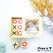 Recuerdo de bautizo con fotografía