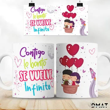 Taza personalizada como regalo de san valentín original