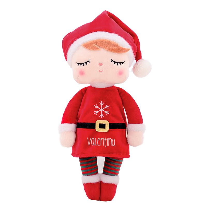 Muñeco personalizado con nombre Elfo navidad - Regalo original para bebés