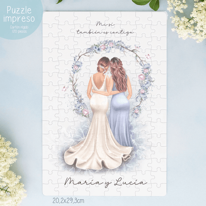 Puzzle personalizado con ilustraciones – Damas y Amigas de la Novia