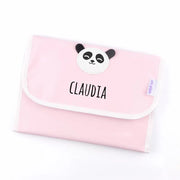 Portadocumentos infantil con nombre, ideal para regalo de nacimiento.