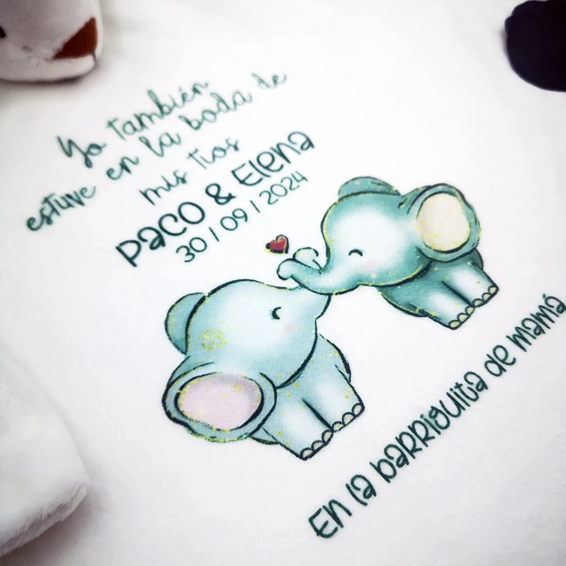 Regalo boda embarazadas dou dou personalizado - de moi à toi