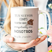 Taza divertida para despedida de compañeros de trabajo o estudios - De moi a oti