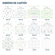 Diseños de envoltorio de detalles