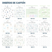 Diseños de envoltorio de detalles