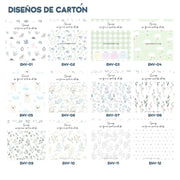 Diseños de envoltorio de detalles