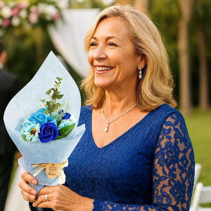 Ramo de flores de jabón para madre de boda - De moi à toi