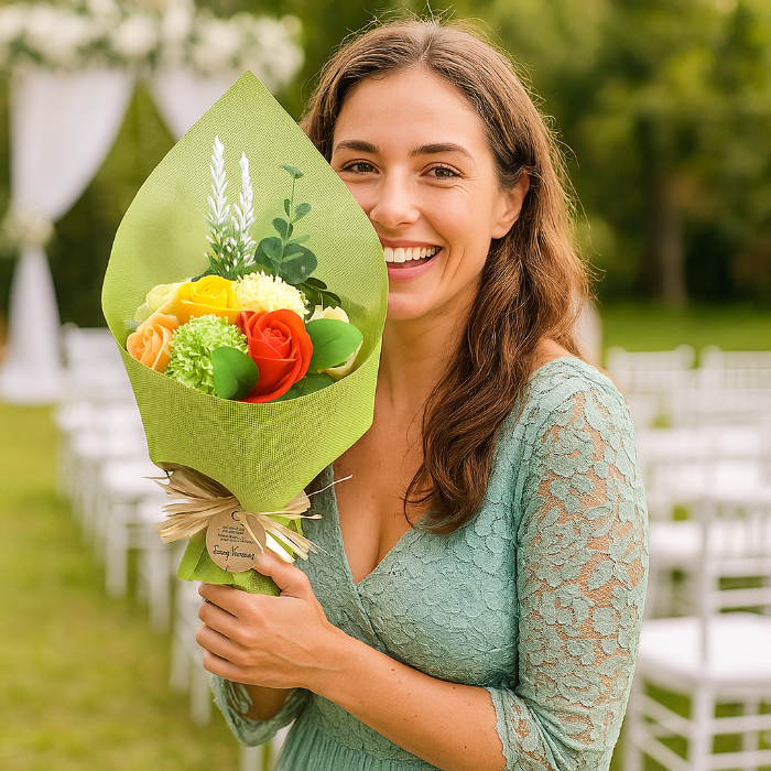 Ramo de flores de regalo para damas de honor y mujer - De moi a toi