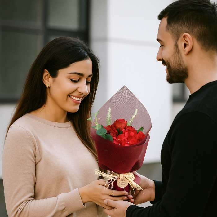 Ramo de flores a domicilio para novia- de moi a toi