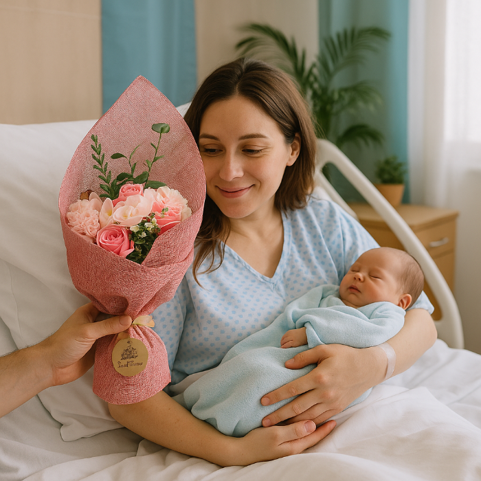 Ramo de regalo para hospital - De moi à toi