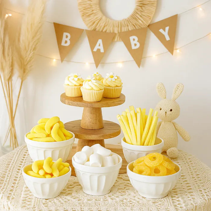 Mesa dulce - Pack de chuches en colores amarillos para fiestas infantiles - De moi a toi