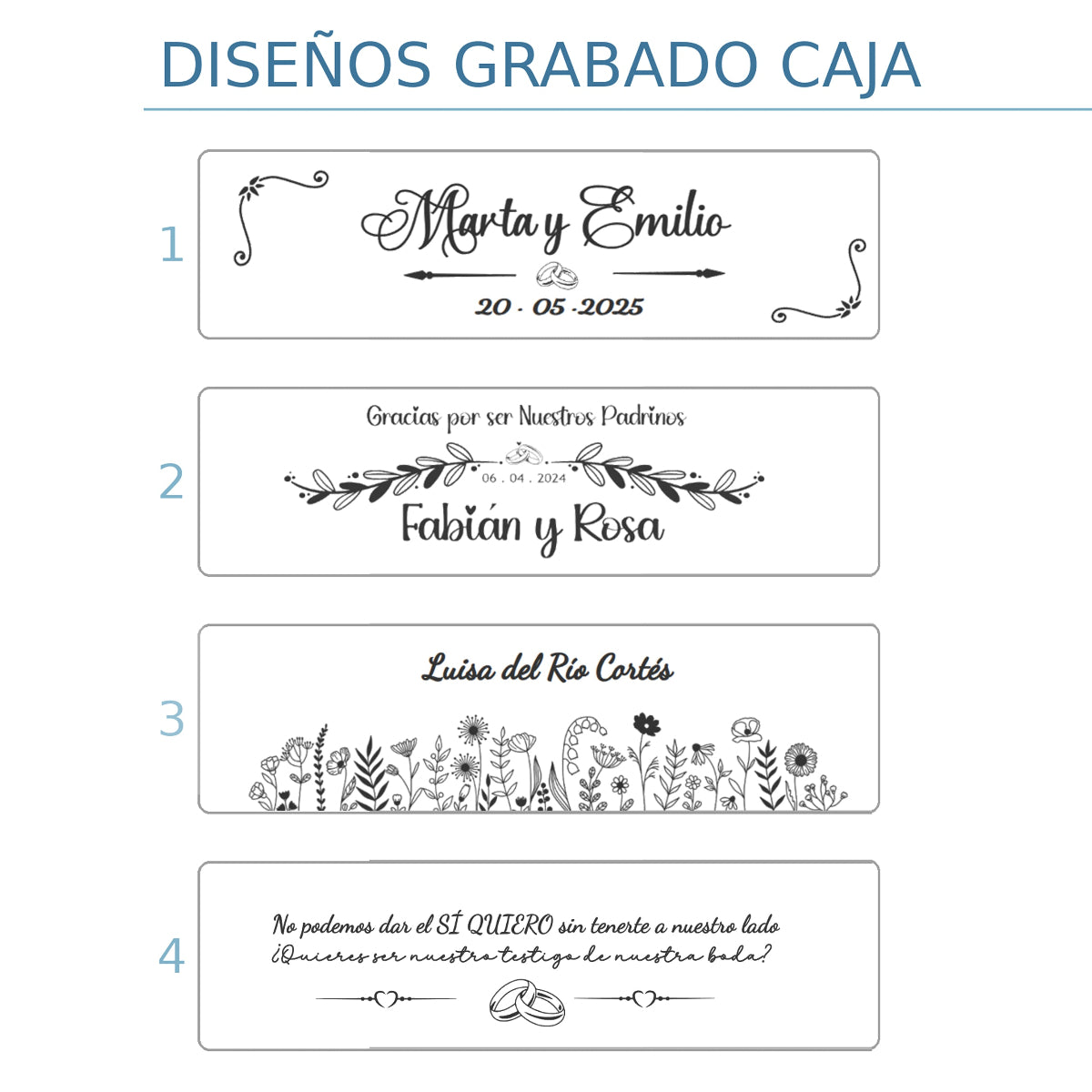 Diseño para grabado de estuche con boligrafo