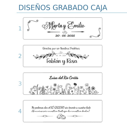 Diseño para grabado de estuche con boligrafo