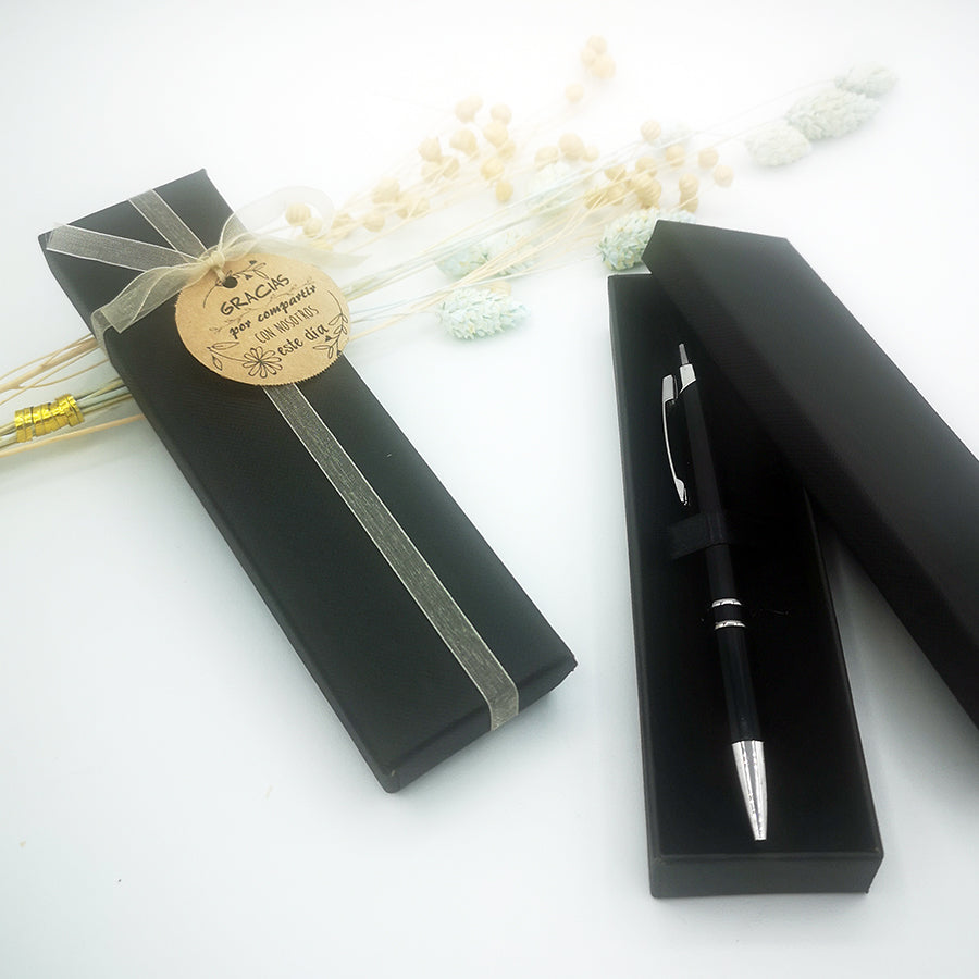 Bolígrafo como detalle práctico para invitados de boda, bautizo y comunión - de moi a toi