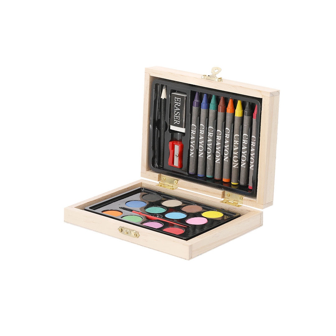 Baúl de pintura personalizado con 24 piezas para eventos infantiles