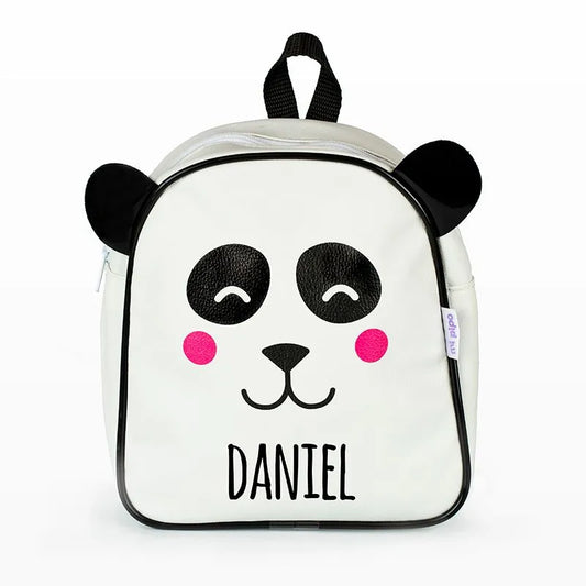 Mochila preescolar con nombre y animales - de moi a to