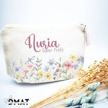 Neceser Estuche Portatodo personalizado para super profesora en fin de curso - demoi a toi