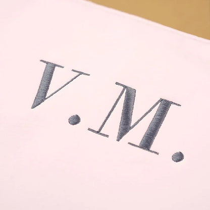 Regalo especial para mamá: bolso shopper de polipiel con bordado personalizable, disponible en varios colores.