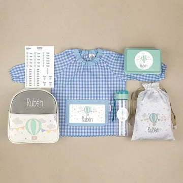 Pack ahorro guardería niño personalizado - De moi a toi