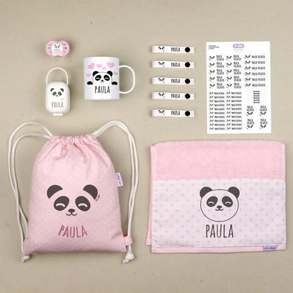 Pack guardería personalizado con nombre completo 2025