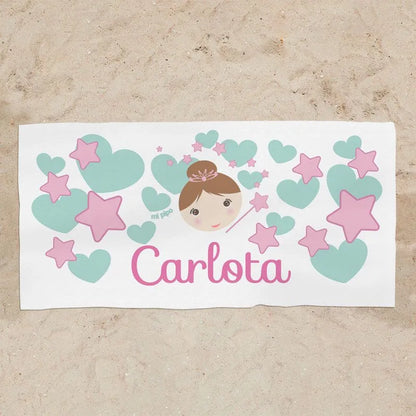 “Toallas de bebé personalizadas con nombre, regalo original de nacimiento.