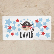 “Toallas infantiles personalizadas con nombre para piscina o playa