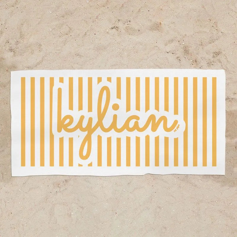 Toallas de bebé personalizadas con nombre, regalo original de nacimiento.