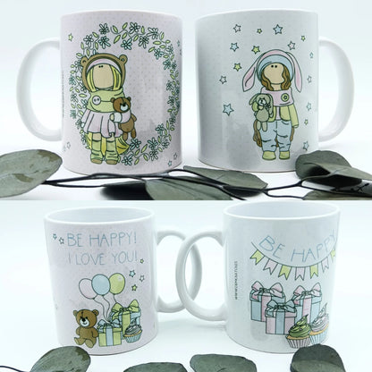 Tazas en liquidación - Varios diseños