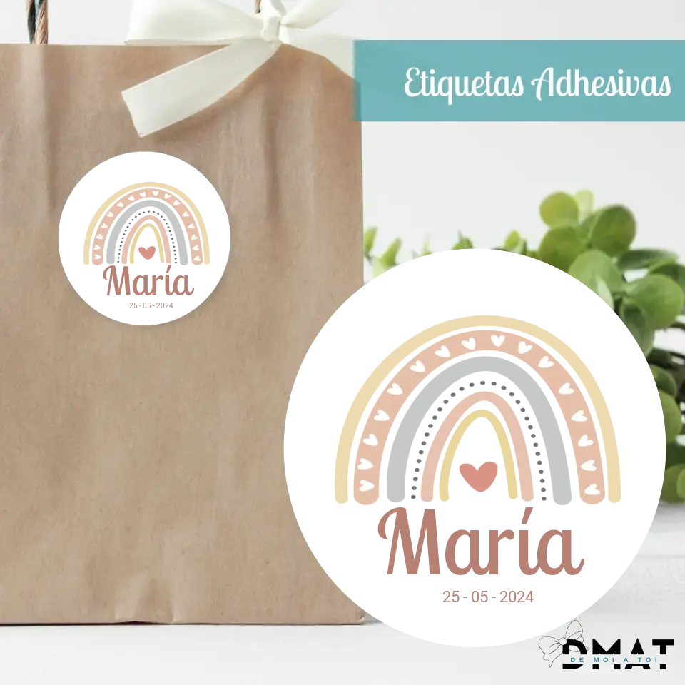 Tarjetas y etiquetas de regalo con diseños infantiles (Pack 10 uds)