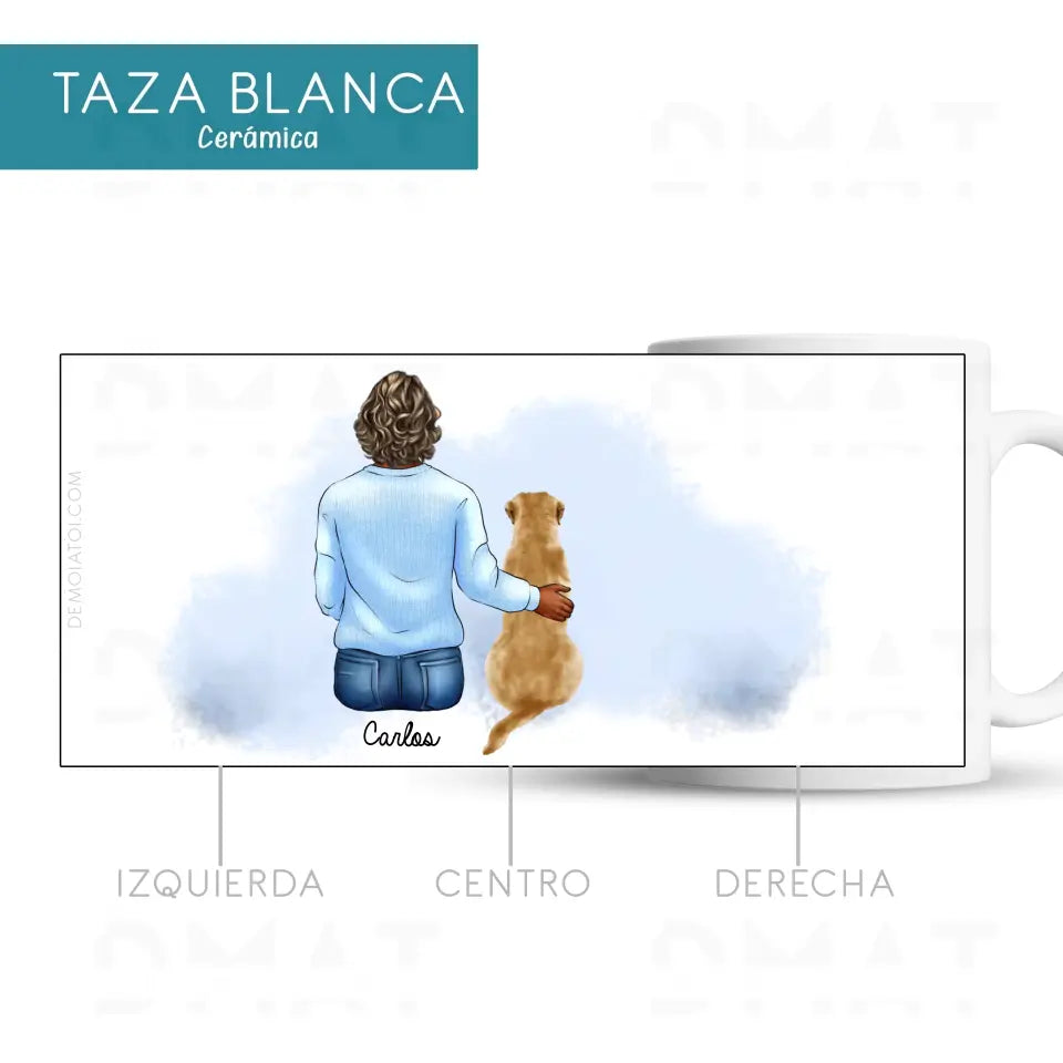 Taza personalizada con mascota