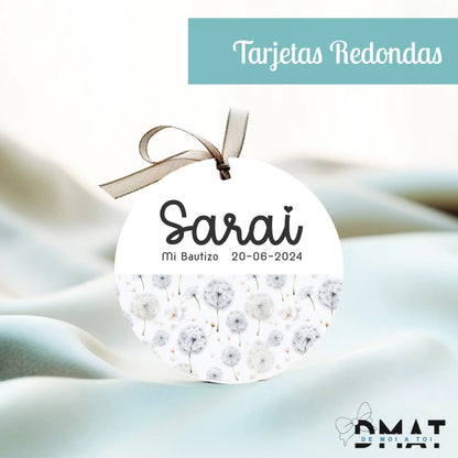 Tarjetas y etiquetas de regalo Diente de León (Pack 10 uds)