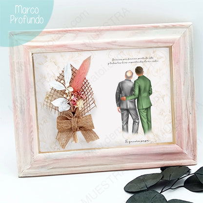 regalo original de boda para padre del novio