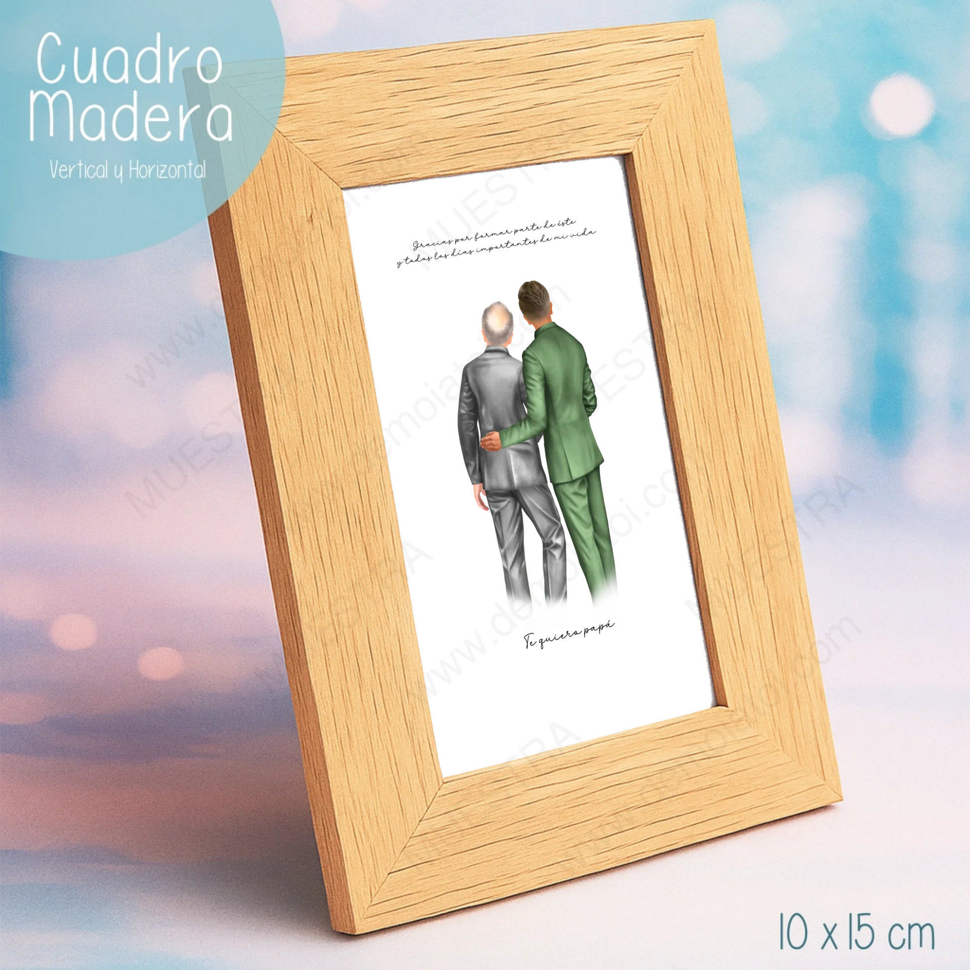 marco personalizado regalo de boda