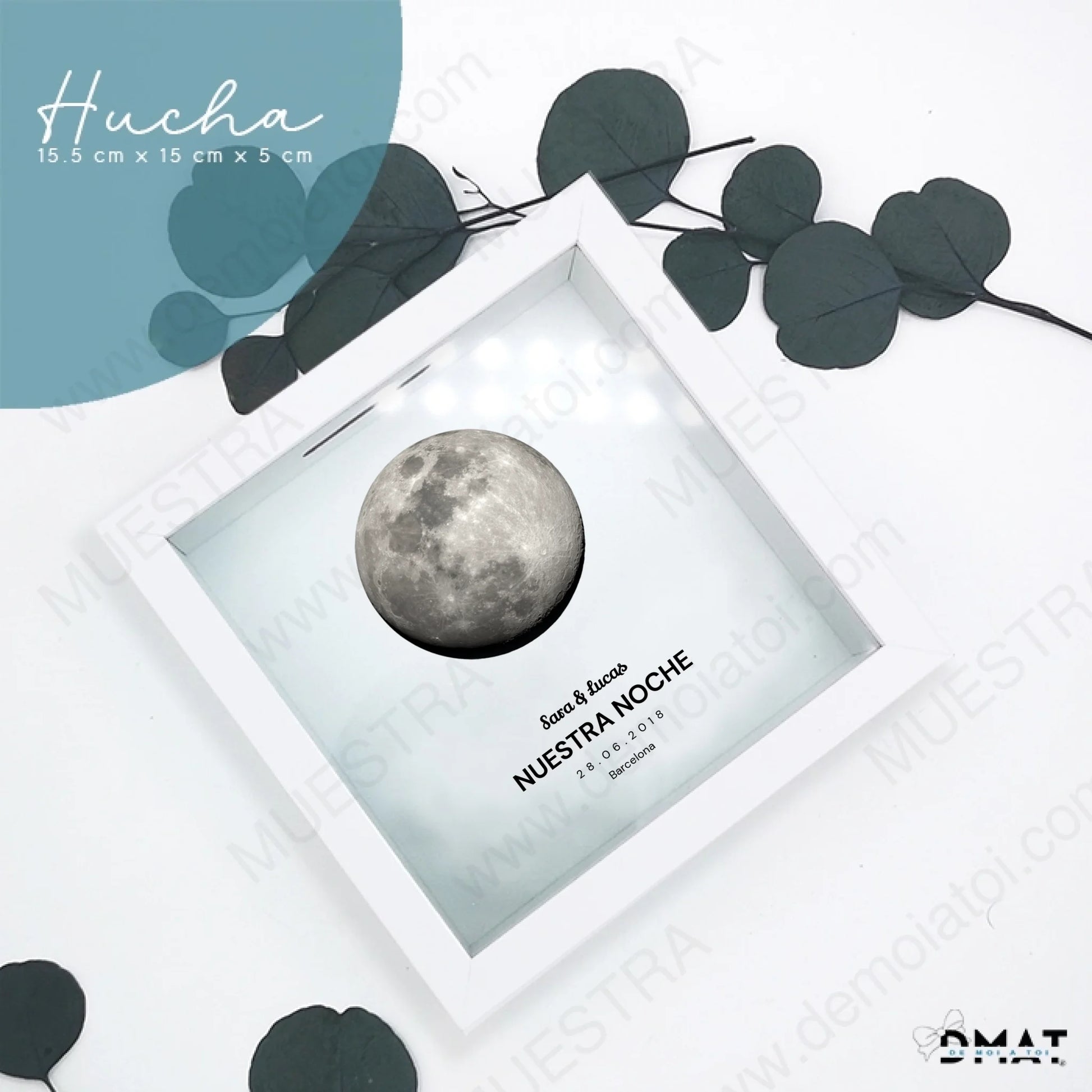 regalo original hucha fase lunar para parejas