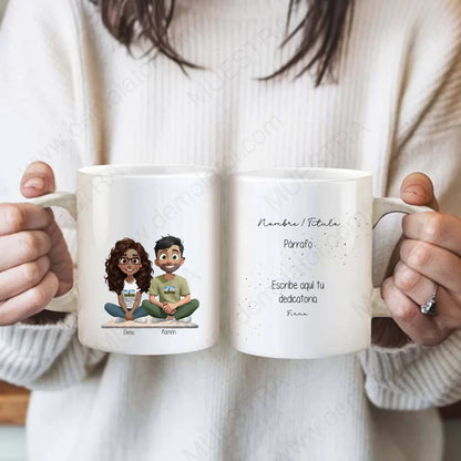 Taza personalizada San Valentín con dedicatoria