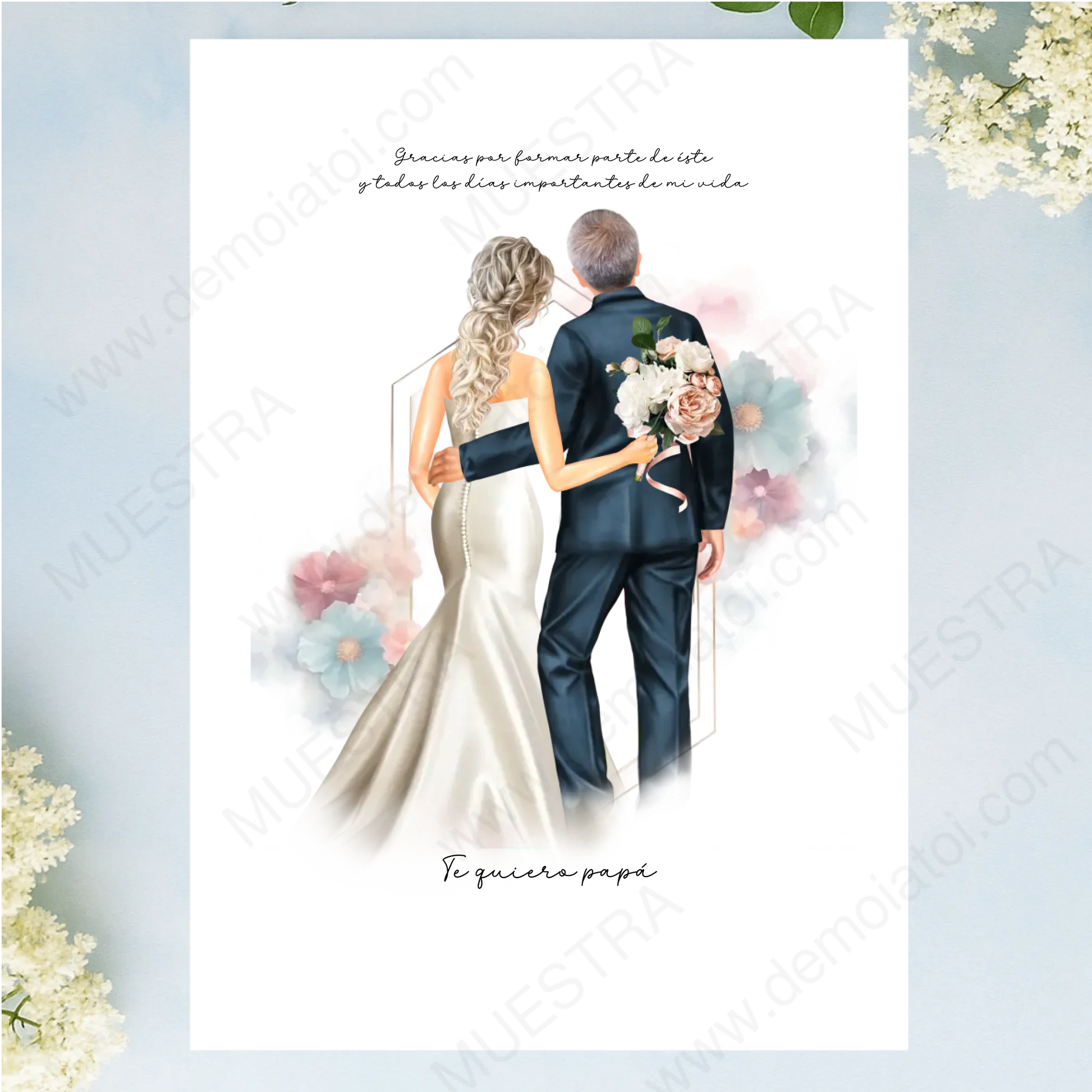 lámina regalo de boda