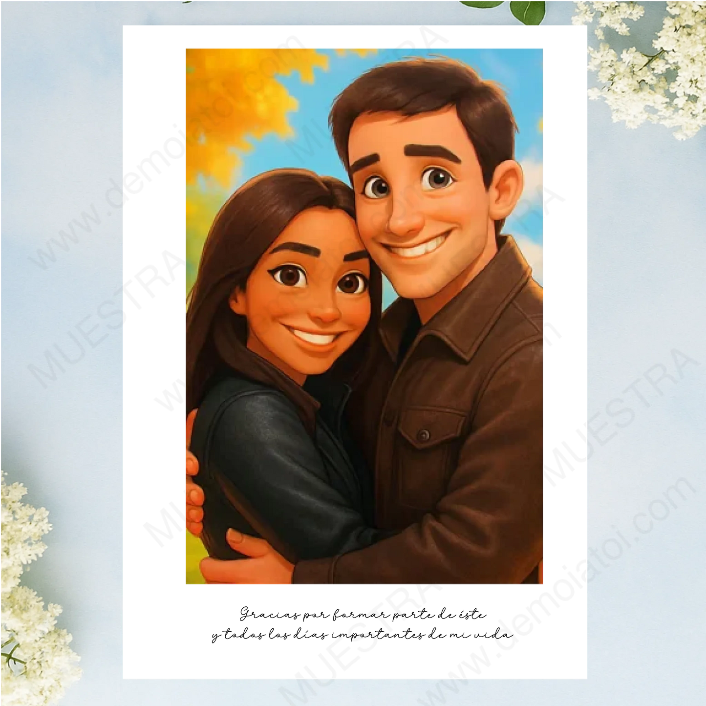 cuadro personalizado a partir de foto disney