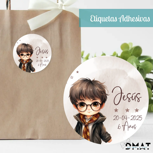 Tarjetas y etiquetas Harry Potter (Pack 10 uds)