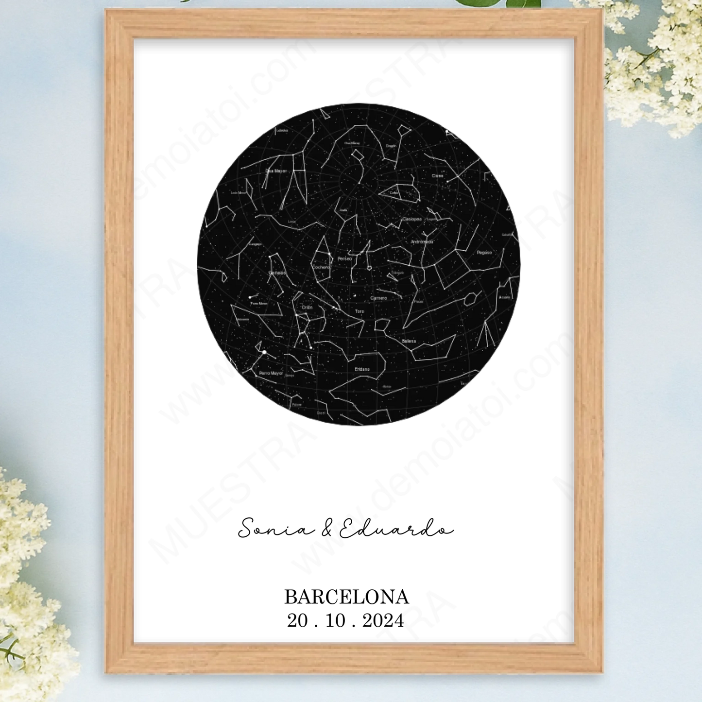 Cuadro personalizado constelaciones