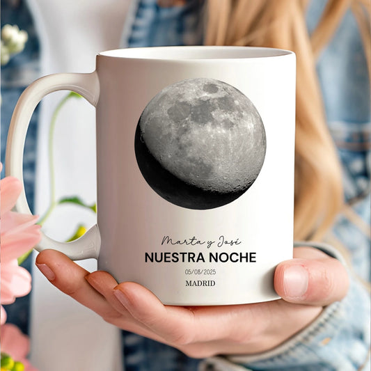 Regalos personalizados con ilustración de fase lunar