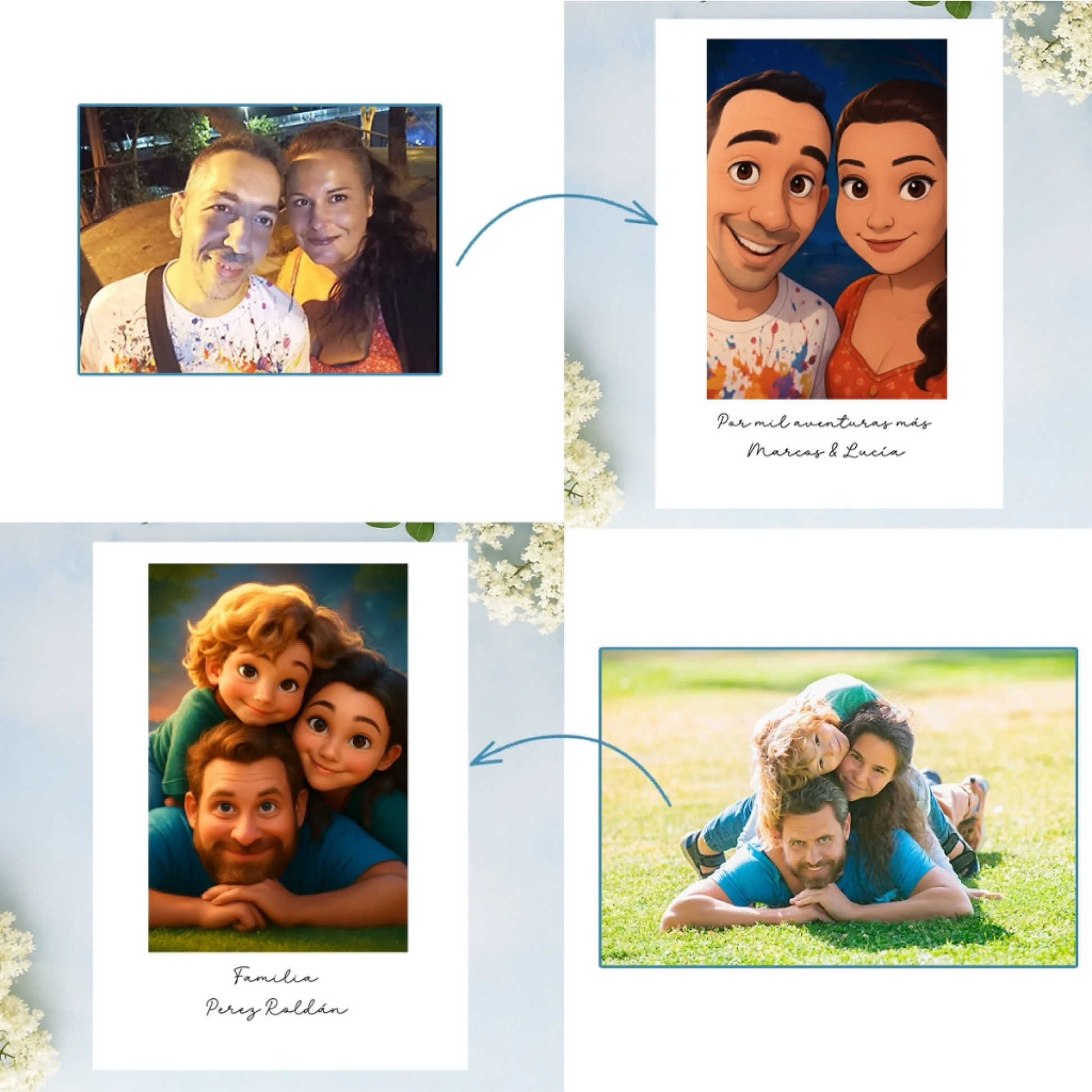 ilustración personalizada a partir de fotografía