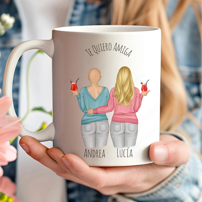 Taza personalizada como regalo original para mujer