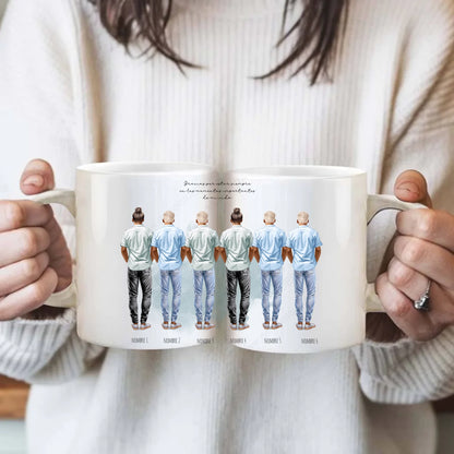 taza personalizada grupo de amigos
