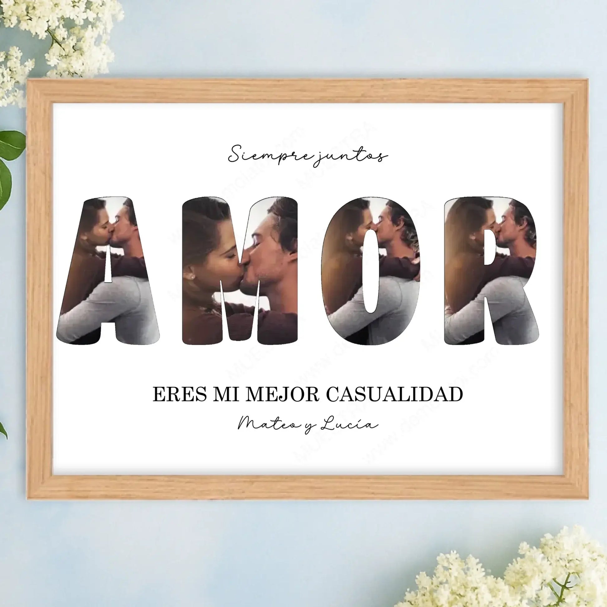Regalo original con fotos amor