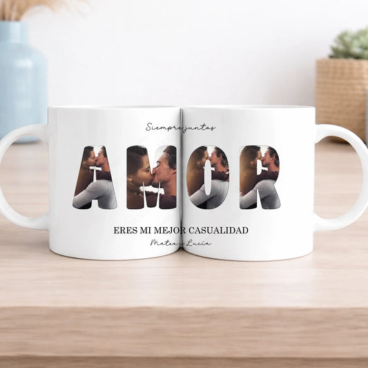 Taza personalizada para mamá con fotos