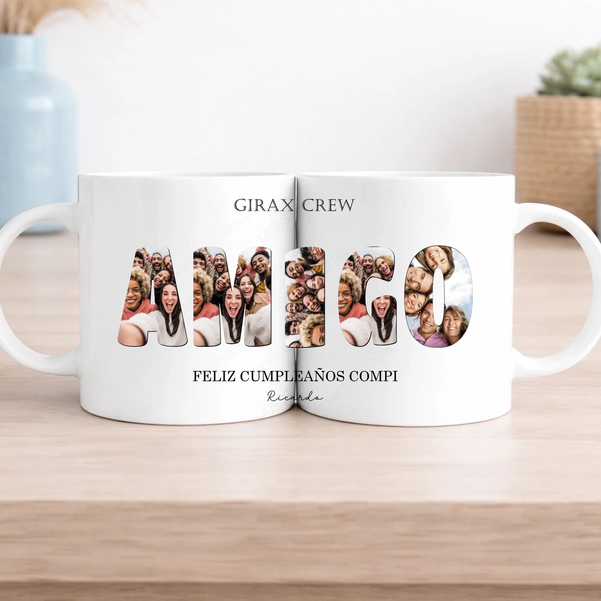 Taza personalizada para mamá con fotos