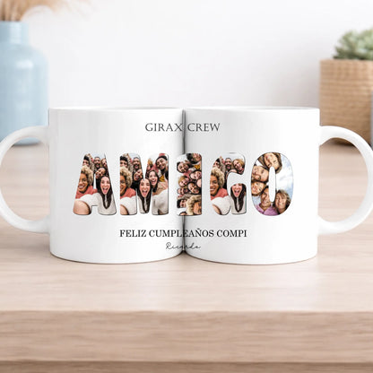 Taza personalizada para mamá con fotos