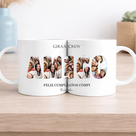 Taza personalizada para mamá con fotos