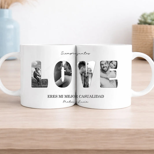 Taza personalizada para mamá con fotos