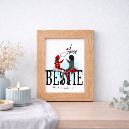 Regalo de cumpleaños personalizado mejores amigas